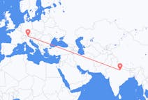 Flights from Lucknow, India to Innsbruck, Austria