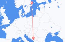 Flyrejser fra Stockholm til Podgorica