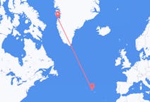Flights from Aasiaat, Greenland to Terceira Island, Portugal