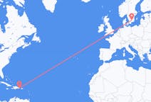 Flyrejser fra Punta Cana til Växjö