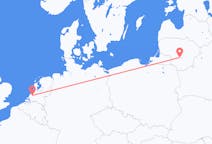 Flyrejser fra Rotterdam, Holland til Kaunas, Litauen