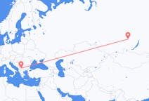 Flights from Bratsk, Russia to Skopje, Republic of North Macedonia