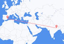 出发地 印度出发地 加雅目的地 西班牙阿利坎特的航班