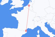 Flyg från Brysselregionen, Belgien till Girona, Spanien