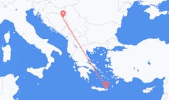 Flyg från Tuzla, Bosnien och Hercegovina till Sitia, Grekland