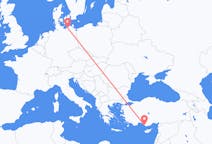 Flights from Gazipaşa, Turkey to Rostock, Germany