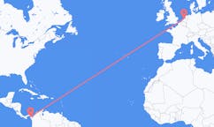 Flug frá La Palma, Panama til Amsterdam, Hollandi