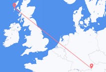 Flights from Benbecula, the United Kingdom to Salzburg, Austria