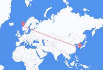 Flyrejser fra Nagasaki, Japan til Molde, Norge