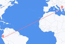 Flights from Jaén, Peru to Thessaloniki, Greece