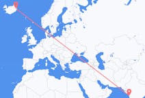 Flights from Mumbai to Egilsstaðir