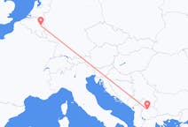 Flyg från Liege, Belgien till Skopje, Belgien
