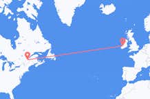 Flyrejser fra Québec til Shannon