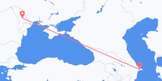 Flyreiser fra Aserbajdsjan til Moldova