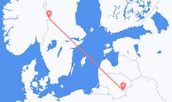 Flights from Rörbäcksnäs, Sweden to Vilnius, Lithuania