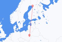 Flyreiser fra Lublin, Polen til Uleåborg, Finland