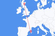 Flyrejser fra Edinburgh til Palma
