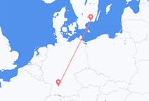 Flyrejser fra Stuttgart, Tyskland til Karlskrona, Sverige