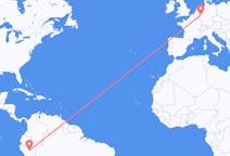 Flyg från Tarapoto, Peru till Köln, Tyskland