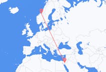 Flyreiser fra Eilat, Israel til Trondheim, Norge
