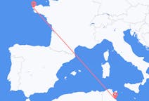 Flights from Monastir, Tunisia to Brest, France