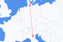 Flyreiser fra Bologna, Italia til Hamburg, Tyskland