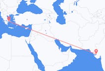 出发地 印度出发地 坎德拉目的地 希腊雅典的航班