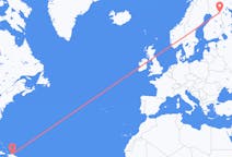 Flyg från Puerto Plata, Dominikanska republiken till Kuusamo, Finland