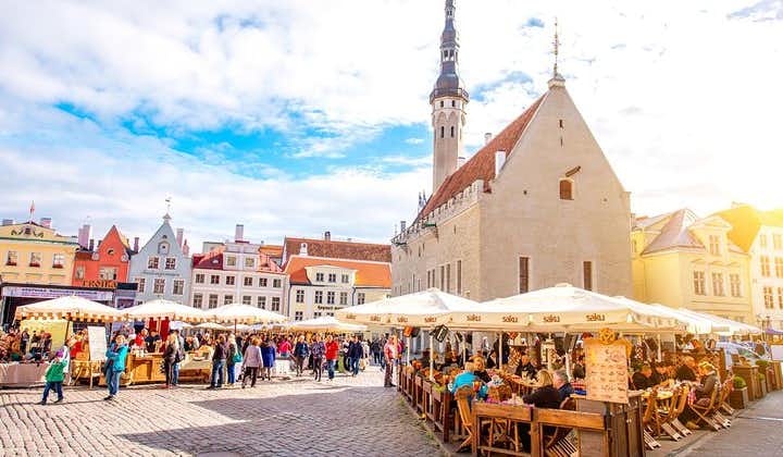 Begeleide Tallinn-dagtour vanuit Helsinki / inclusief hoteltransfers