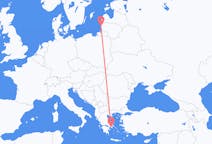Flights from Palanga to Athens
