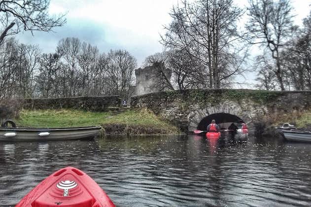 Kayak i laghi Killarney dal castello di Ross. Killarney. Guidato. 2 ore.