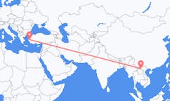 Flüge von Điện Biên Phủ, nach Izmir