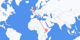 Flights from Kenya to the United Kingdom