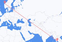 Flyreiser fra Pattaya, Thailand til Ålesund, Norge