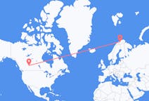 Flüge von Edmonton, Kanada nach Alta, Norwegen