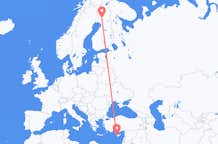 Flights from Paphos to Rovaniemi