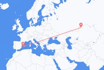 Flights from Kostanay, Kazakhstan to Ibiza, Spain