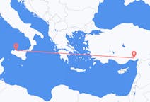 Flyrejser fra Adana, Tyrkiet til Palermo, Italien