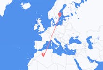 Flyrejser fra Timimoun, Algeriet til Stockholm, Sverige