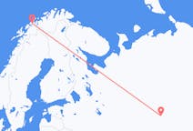 Fly fra Perm til Tromsø