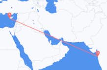 Flyrejser fra Mumbai til Pafos
