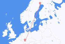 Flyreiser fra Stuttgart, Tyskland til Luleå, Sverige