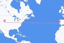 Flüge von Denver, die Vereinigten Staaten nach Lissabon, Portugal