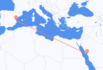 Flyrejser fra Yanbu, Saudi-Arabien til Valencia, Spanien