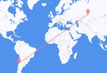 Flights from Santiago de Chile, Chile to Omsk, Russia