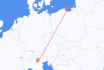 Vols de Vérone, Italie vers Gdańsk, Pologne