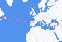 Flights from Saint-Pierre to Mardin