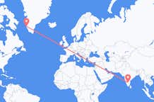 Flights from Bengaluru to Nuuk