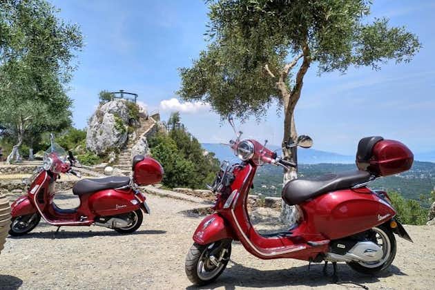 Vespa Scooter Tour "Off the beaten path Local Villages " 3-hour scooter tour