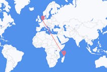 Flüge von Antsiranana, Madagaskar nach Amsterdam, die Niederlande